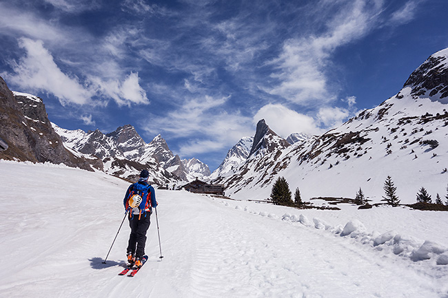 photo montagne alpes ski randonnée rando savoie tarentaise vanoise pralognan col de la vanoise col de la grande casse