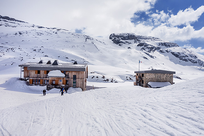 photo montagne alpes ski randonnée rando savoie tarentaise vanoise pralognan col de la vanoise col de la grande casse