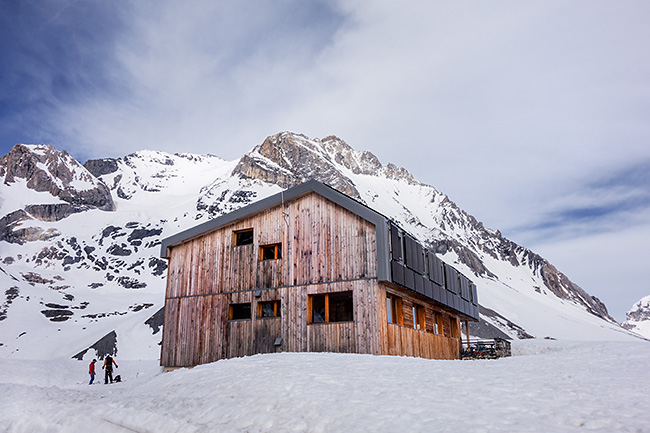 photo montagne alpes ski randonnée rando savoie tarentaise vanoise pralognan col de la vanoise col de la grande casse