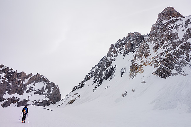 photo montagne alpes ski randonnée rando savoie tarentaise vanoise pralognan col de la vanoise col de la grande casse