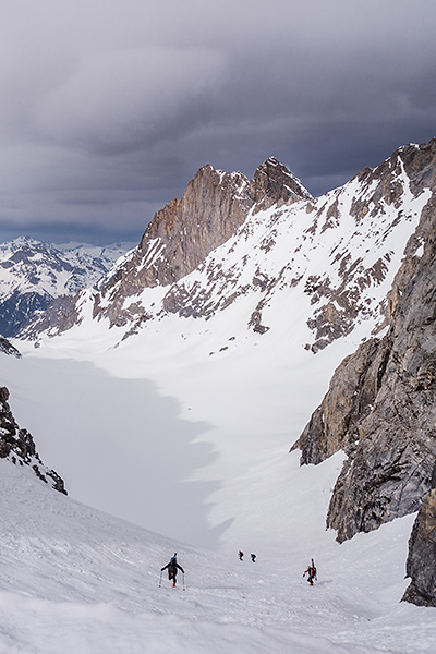 photo montagne alpes ski randonnée rando savoie tarentaise vanoise pralognan col de la vanoise col de la grande casse