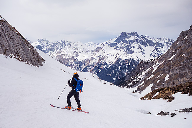 photo montagne alpes ski randonnée rando savoie tarentaise vanoise pralognan col de la vanoise col de la grande casse