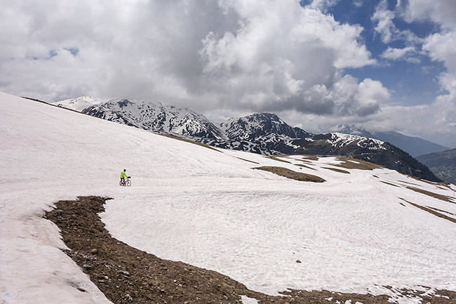 photo montagne alpes savoie beaufortain hauteluce contamines col joly velo