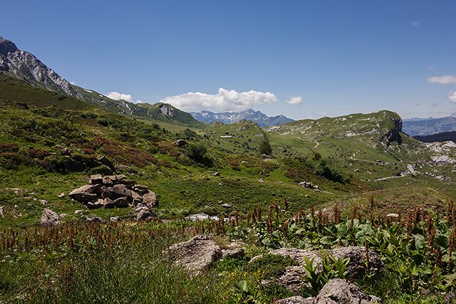 photo montagne alpes randonnée rando savoie beaufortain cormet roselend lac