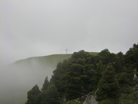 photo montagne alpes randonnée Croix de l'Alpe Chartreuse Croix de l'Alpe brouillard