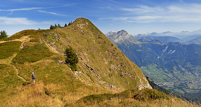 photo montagne alpes randonnée rando savoie albertville bauges dent cons