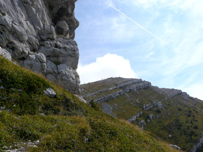 photo montagne alpes randonnée dent de crolles sommet