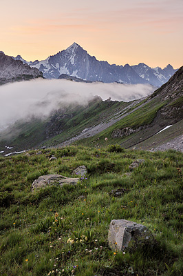 photo montagne alpes fiz haut giffre desert plate bivouac