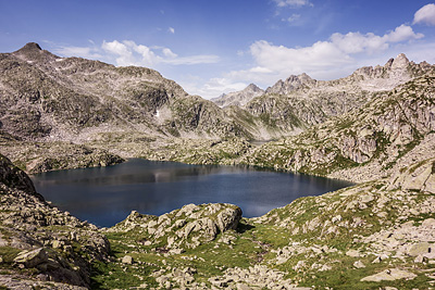 photo montagne alpes dolomites brenta lago serodoli