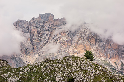 photo montagne alpes dolomites passo falzarego