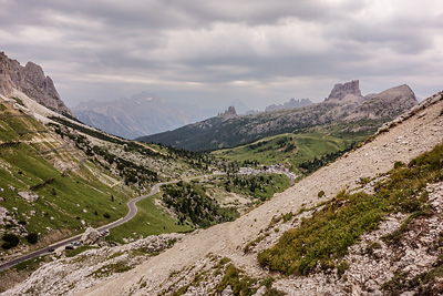 photo montagne alpes dolomites passo falzarego