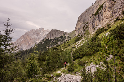 photo montagne alpes dolomites passo falzarego