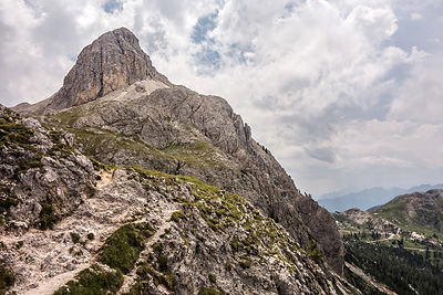 photo montagne alpes dolomites passo falzarego