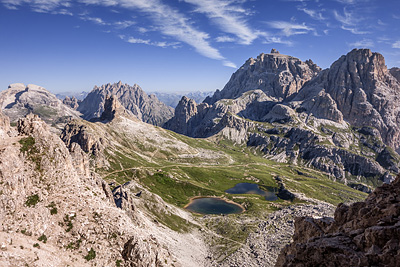 photo montagne alpes dolomites tre cime di lavaredo innerkofler