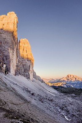 photo montagne alpes dolomites tre cime di lavaredo innerkofler