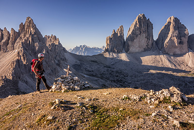 photo montagne alpes dolomites tre cime di lavaredo innerkofler