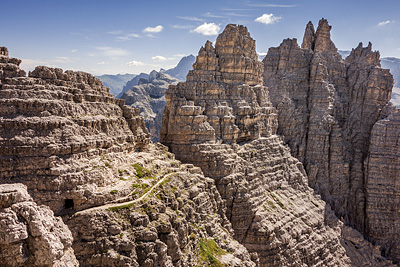 photo montagne alpes dolomites tre cime di lavaredo innerkofler