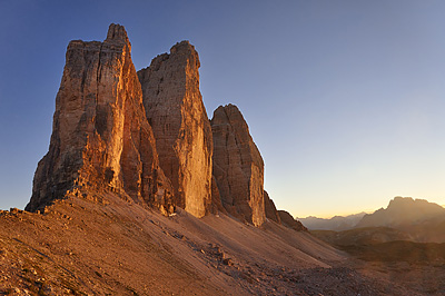 photo montagne alpes dolomites tre cime di lavaredo