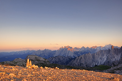 photo montagne alpes dolomites tre cime di lavaredo