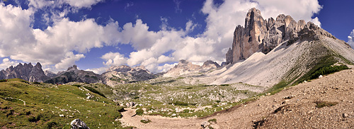 photo montagne alpes dolomites tre cime di lavaredo