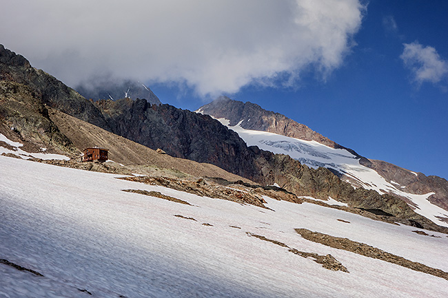 photo montagne alpes alpinisme haute savoie chapieux bourg saint maurice ville des glaciers mont blanc arete des lanchettes dome des glaciers