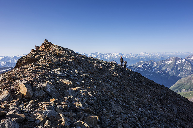 photo montagne alpes alpinisme haute savoie chapieux bourg saint maurice ville des glaciers mont blanc arete des lanchettes dome des glaciers