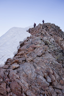 photo montagne alpes beaufortain mont blanc arete lanchettes