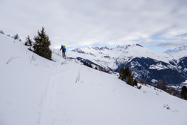 photo montagne alpes randonnée rando ski savoie beaufortain tarentaise aime dome de vaugelaz