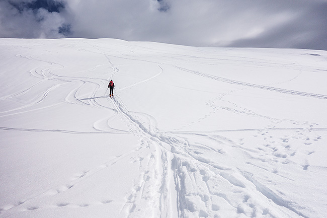 photo montagne alpes randonnée rando ski savoie vanoise dos cret voland verdet