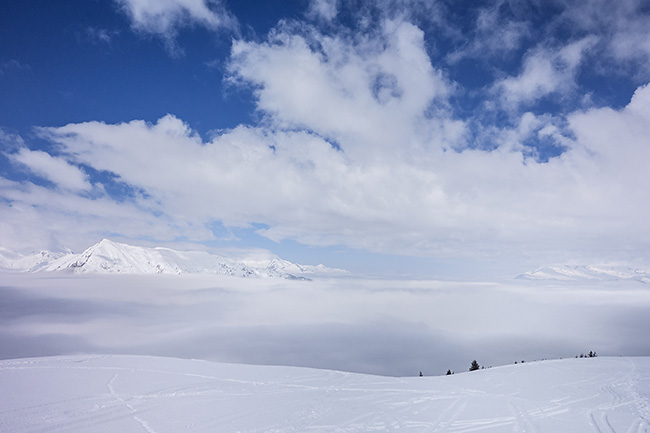 photo montagne alpes randonnée rando ski savoie vanoise dos cret voland verdet
