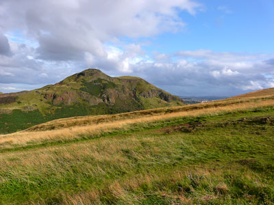 photo ecosse edimbourg arthur's seat