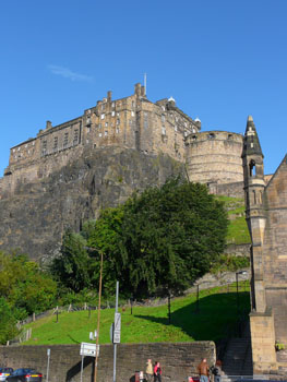 photo ecosse edimbourg château