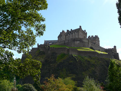 photo ecosse edimbourg château