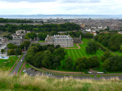 photo ecosse edimbourg Holyrood Palace