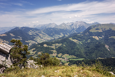 photo montagne alpes escalade grande voie aravis tournette bouton a nos belles annees