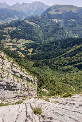 photo montagne alpes escalade grande voie aravis tournette bouton a nos belles annees