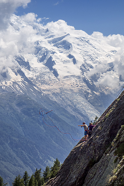 photo montagne alpes escalade grande voie aiguilles rouges chamonix dalle cheserys voie jaune