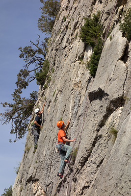 photo montagne escalade vaucluse dentelles montmirail