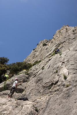 photo montagne escalade vaucluse dentelles montmirail