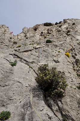 photo montagne escalade vaucluse dentelles montmirail