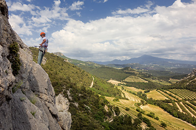 photo montagne escalade vaucluse dentelles montmirail