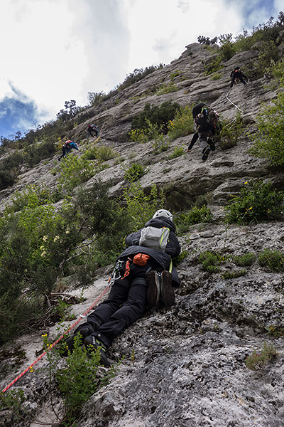 photo montagne alpes escalade grande voie drome die diois pic de luc grande dalle du claps