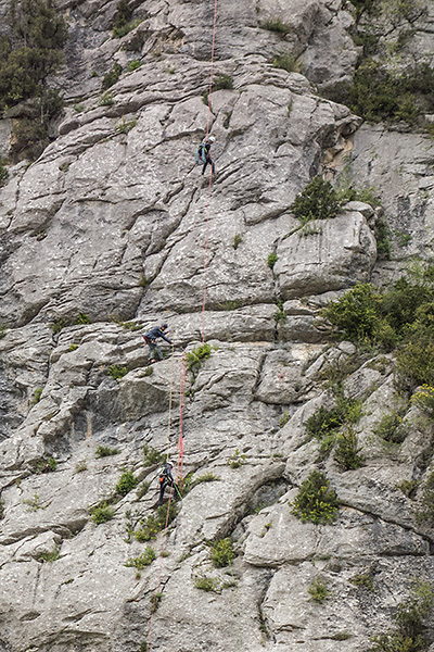 photo montagne alpes escalade grande voie drome die diois pic de luc grande dalle du claps