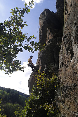 photo montagne forez montbrison escalade guillanche