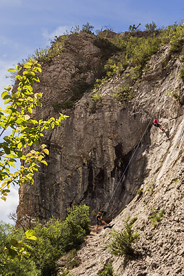 photo montagne alpes escalade baronnies hautes alpes orpierre chateau cascade