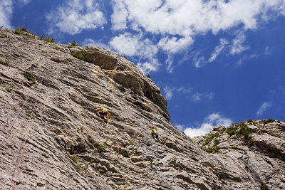 photo montagne alpes escalade baronnies hautes alpes orpierre chateau racines du ciel