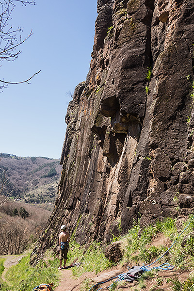 photo montagne escalade haute loire auvergne saint etienne le puy prades pradel