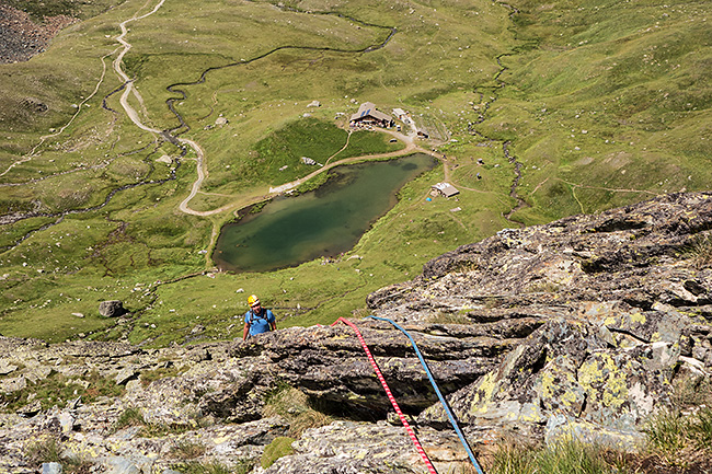 photo montagne alpes escalade queyras saint veran vallon blanche rocca bianca cheikh mama