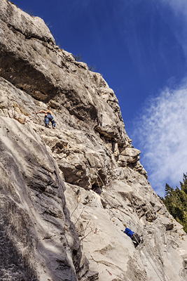 photo montagne escalade aravis rocher col