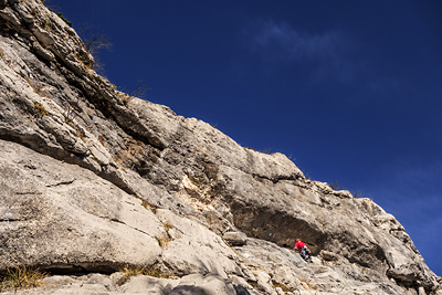 photo montagne escalade aravis rocher col